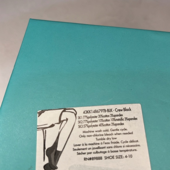 NIB KATE SPADE SOCKS - Picture 5 of 5